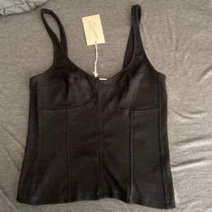 Universal Thread Black Corset Tank